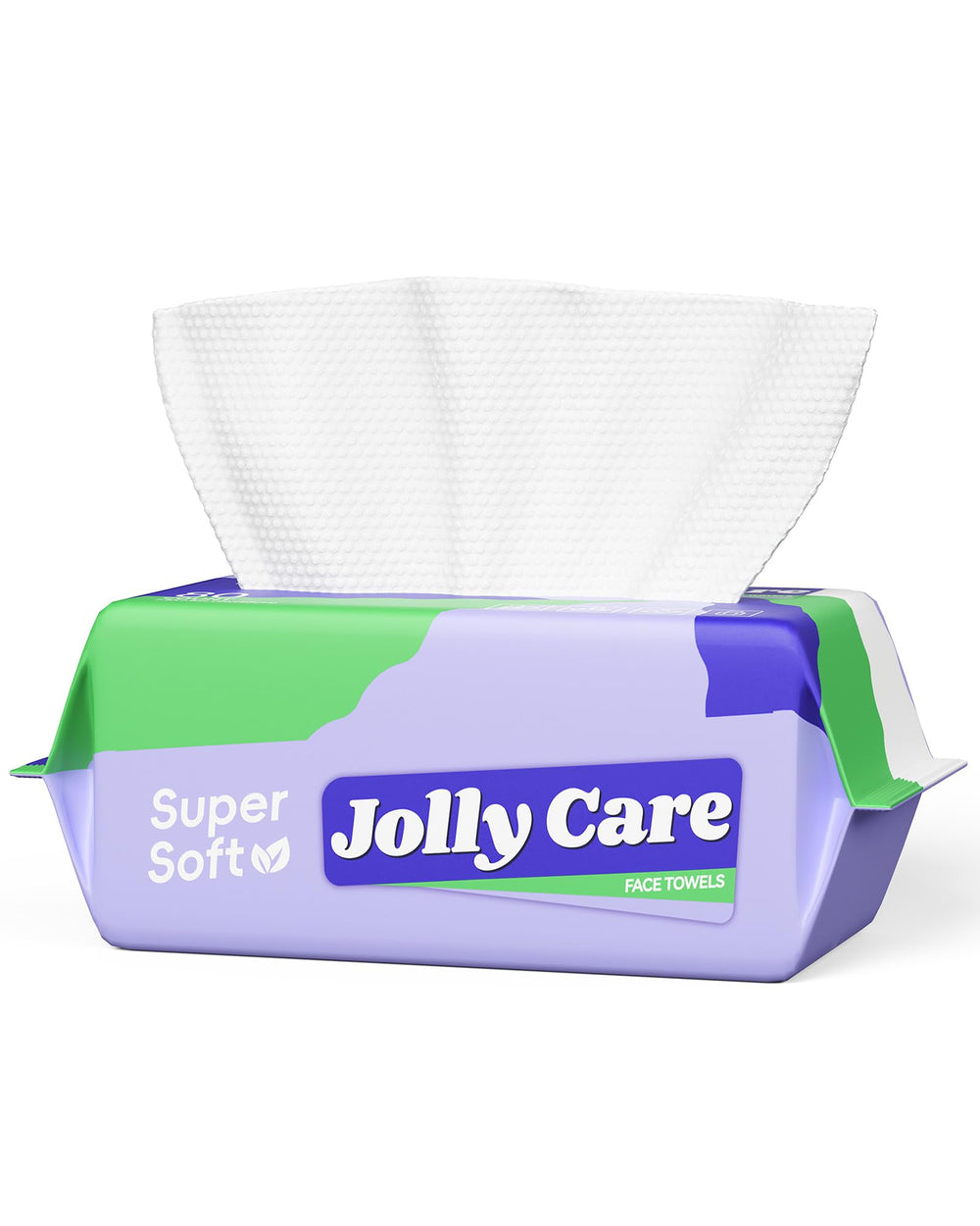 Jolly Care front packaging showing 80-count pack and size benefit