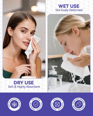 Jolly Care individually wrapped towelette highlighting hygiene and portability