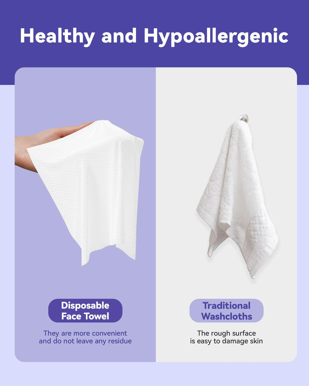 Jolly Care size comparison in hand showing XL surface area advantage