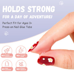 Jolly Snaps tab edge detail highlighting 0.3mm thinness for comfort
