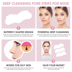 JOLVKA strip applied on nose demonstrating secure fit and extraction