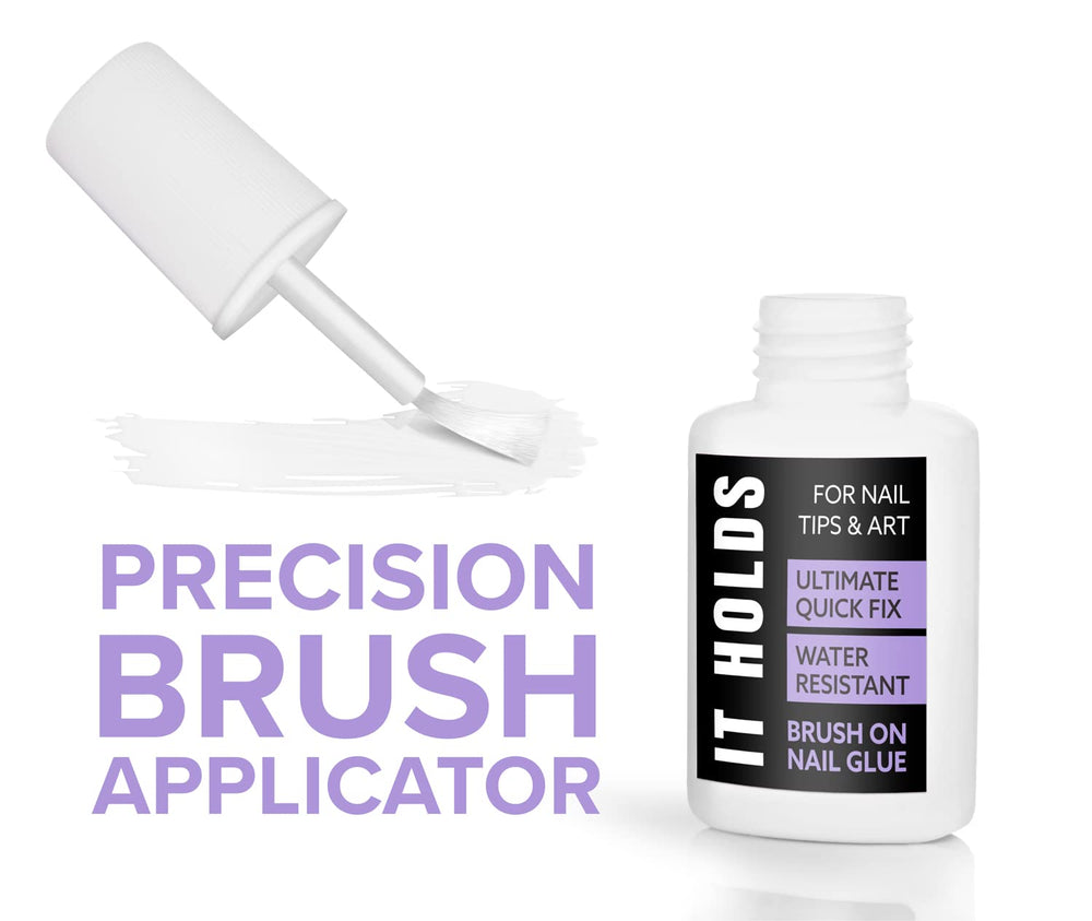 JOMI COMPRESSION brush applicator close-up delivering precise glue application