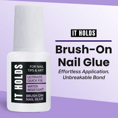 JOMI COMPRESSION brush applicator close-up for precise, mess-free glue application