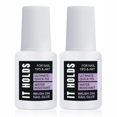 JOMI COMPRESSION front packaging showing two 8ml glue bottles and benefits