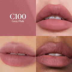 Joocyee cream texture swipe illustrating smooth matte finish and easy blendability benefit