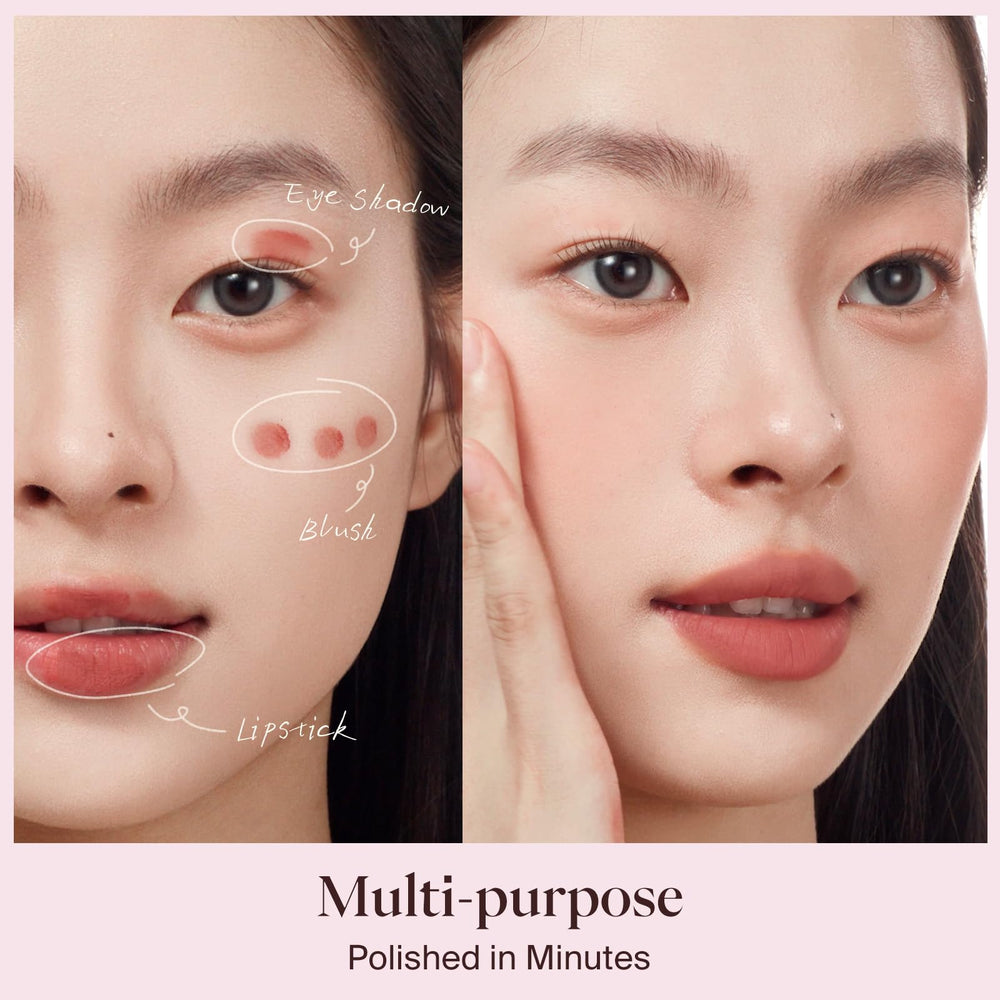Joocyee open cap with precision dome brush for easy, mess-free blending