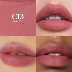 Joocyee texture swipe on skin highlighting creamy matte finish benefit: smooth coverage
