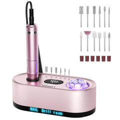 JOSGLOI front view of drill machine showing compact design and professional finish
