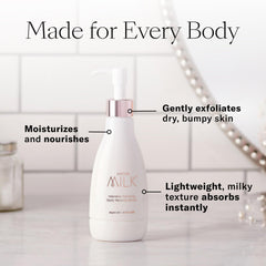 Josie Maran application on arm demonstrating quick absorption