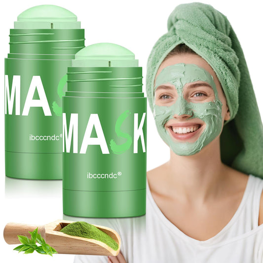 Josmon front packaging showing green tea mask stick, convenient travel-friendly treatment