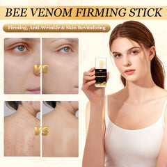 JOYAONE applying stick to laugh lines for targeted firming and smoothing