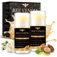 JOYAONE front packaging showing two bee venom firming sticks and benefits