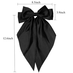 JOYRUBY size comparison with ruler illustrating large bow dimensions