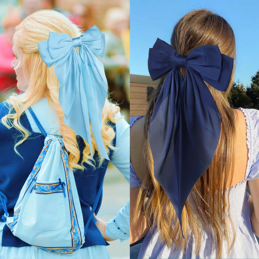 JOYRUBY bow paired with outfit for a cohesive dressed-up look