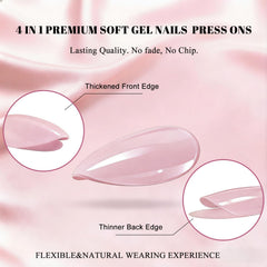 JOYVVEW nails arranged by size showing fit options and selection