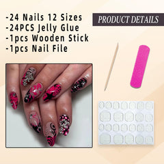 Jremg in-use application on hand demonstrating quick press-on styling benefit