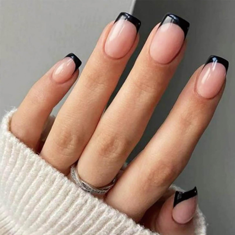 Jsiallye adhesive tabs and nail file included for easy application