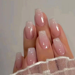 Jsiallye close-up of pink gradient detail highlighting smooth finish and color depth