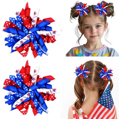 JUCCPUL front view of flag bow showing festive colors and clear design benefit