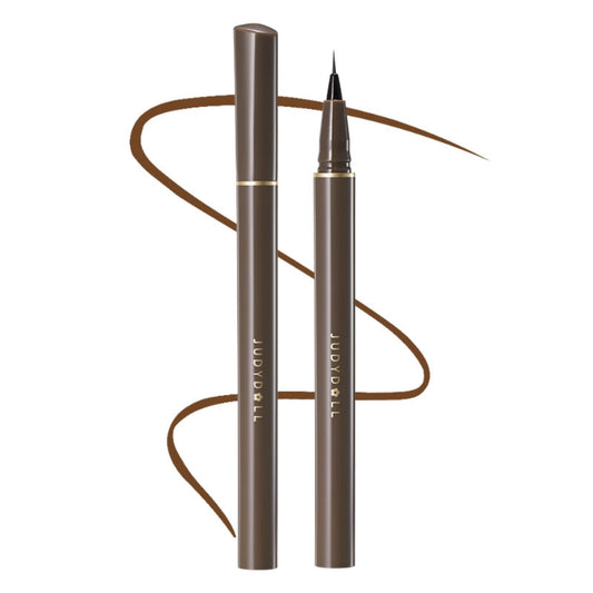 JUDYDOLL front packaging showing deep brown eyeliner and benefits
