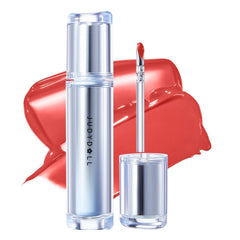 JUDYDOLL front tube in Candy Strawberry showing compact, portable gloss