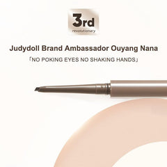 JUDYDOLL twist-up mechanism detail illustrating no-sharpen convenience and easy control