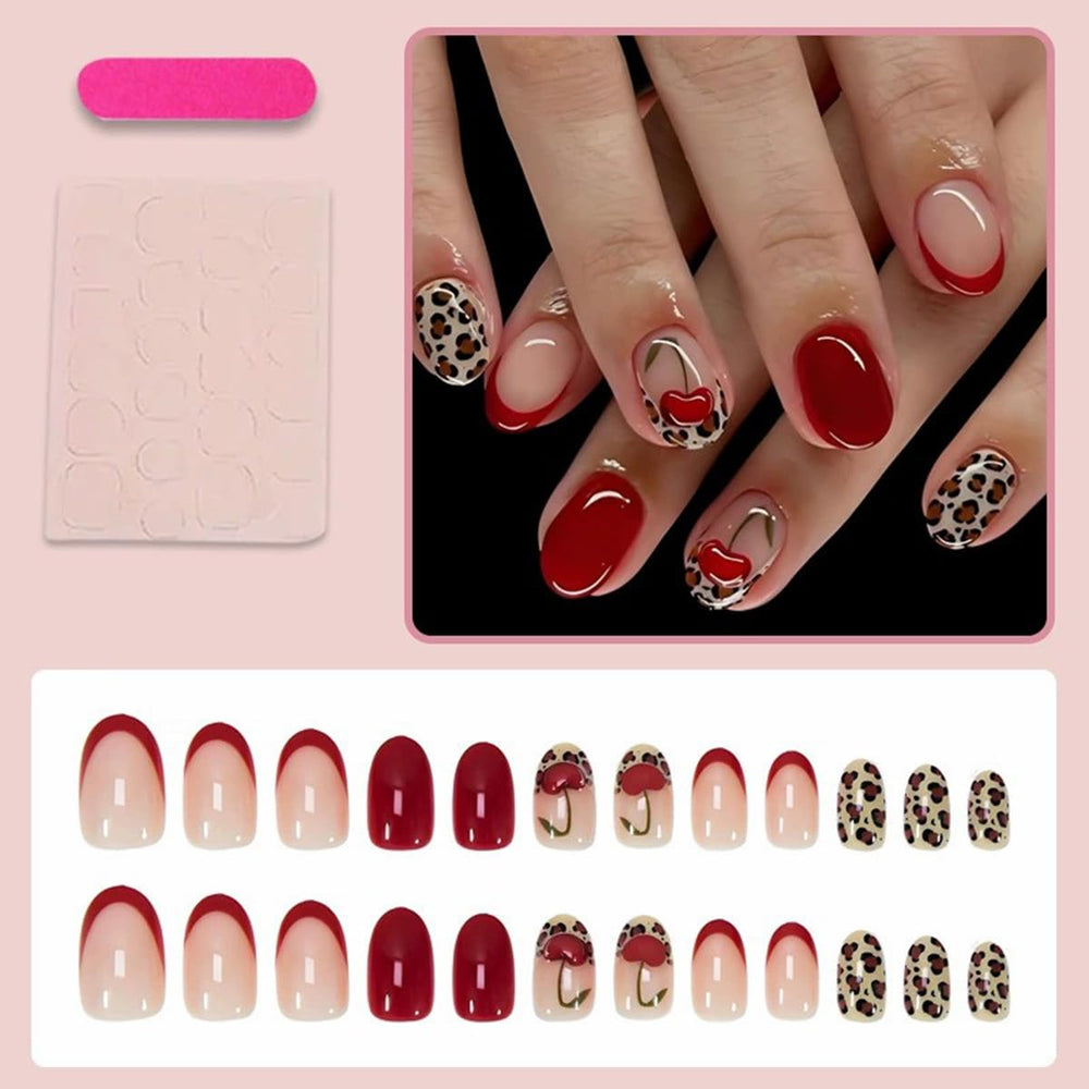 juggssa close-up of cherry leopard pattern highlighting artistic detail