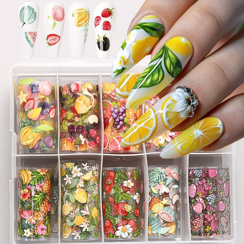 juggssa front packaging showing ten foil sheets and colorful designs for easy selection