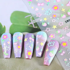juggssa full sticker sheet layout displaying varied shapes for mixed designs