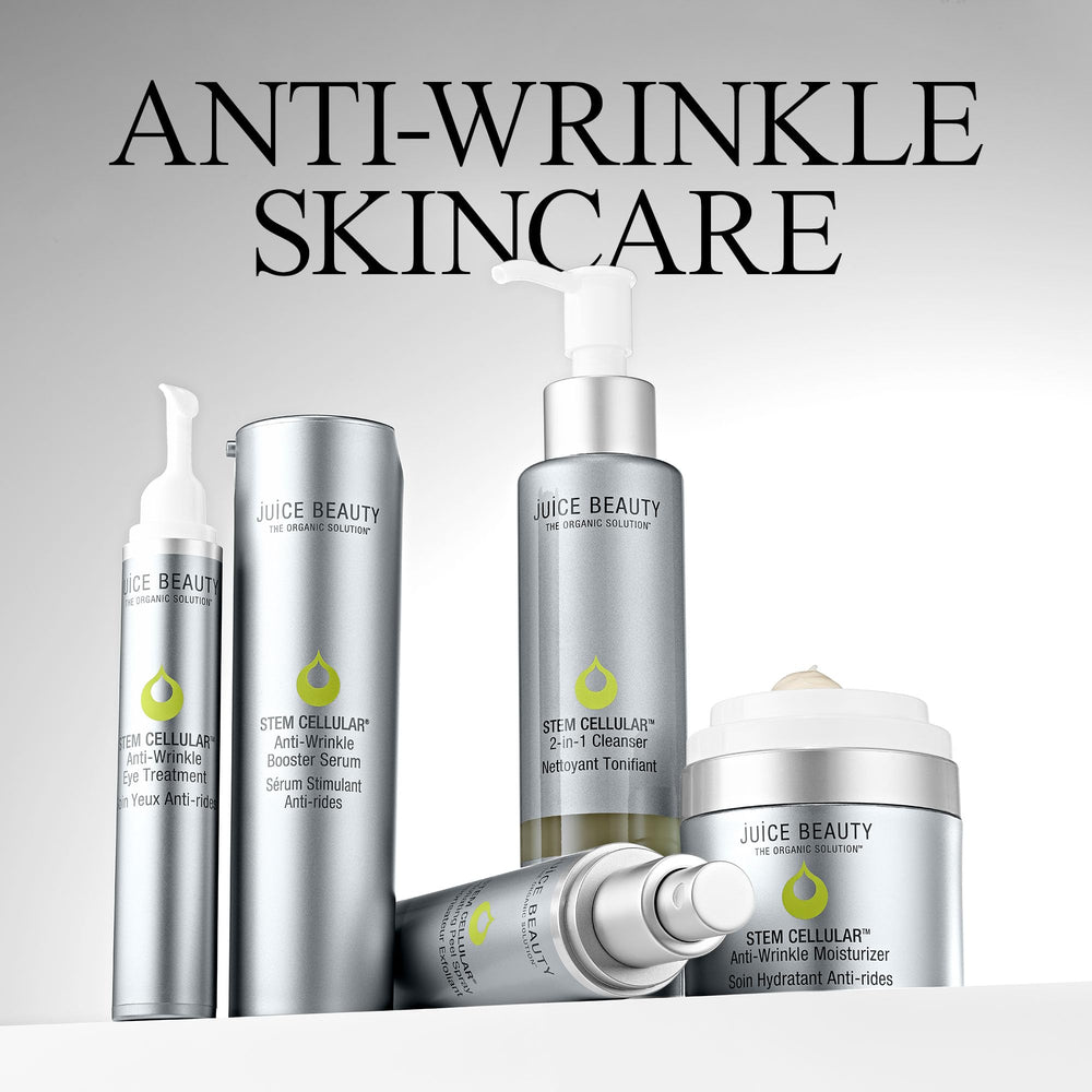 Juice Beauty botanical juices and plant ingredients showing natural brightening
