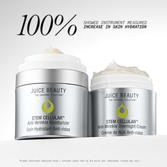 Juice Beauty botanical ingredients display highlighting antioxidant sources