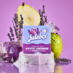 JUKEBOX Coconut Dreamin' bar showing tropical scent and moisturizing benefit