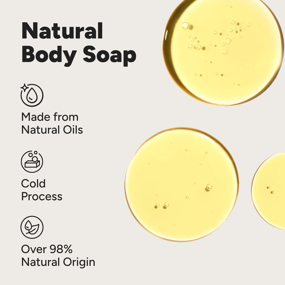 JUKEBOX bar soap in bath setting creating cozy shower ambiance