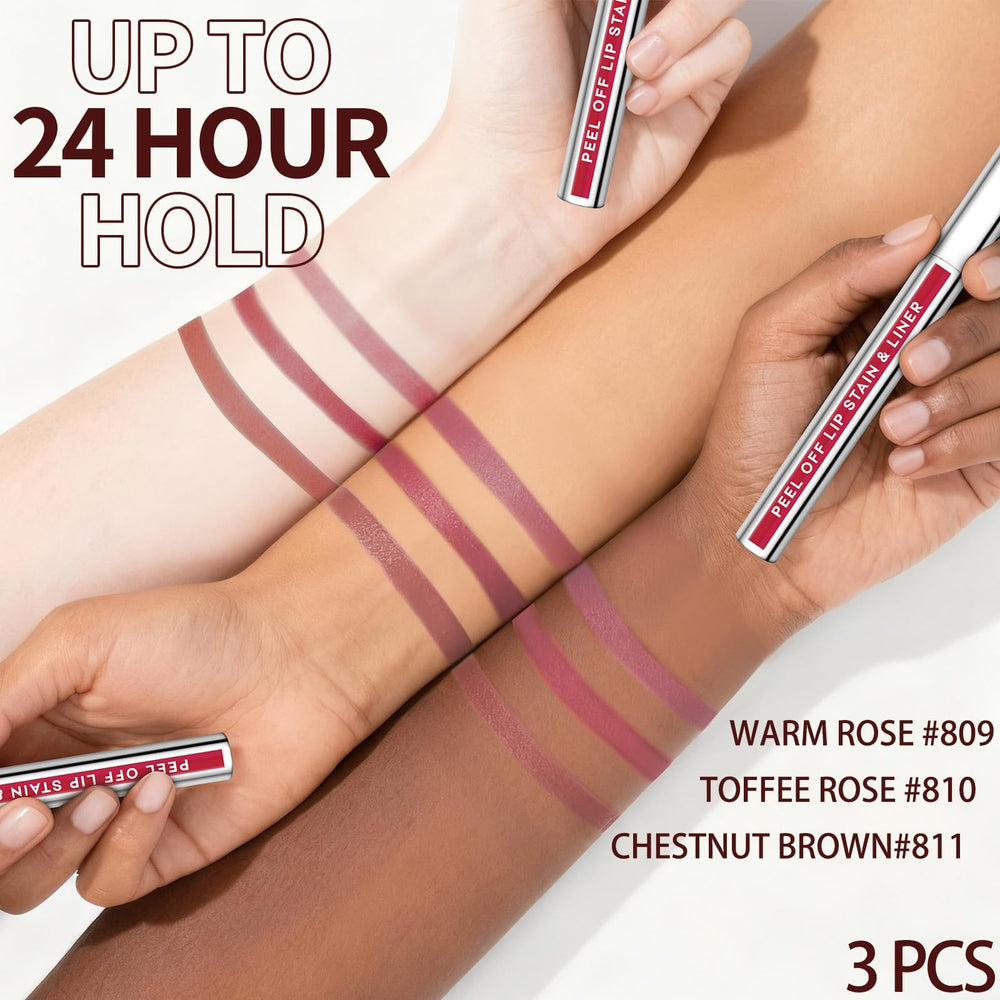 JUNECODE three shades 809 810 811 flatlay ideal for matching skin tones