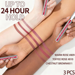 JUNECODE three shades 809 810 811 flatlay ideal for matching skin tones