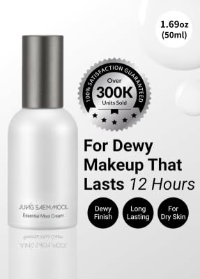 JUNG SAEM MOOL 1.7 fl oz jar beside ruler showing true size and travel-friendly benefit