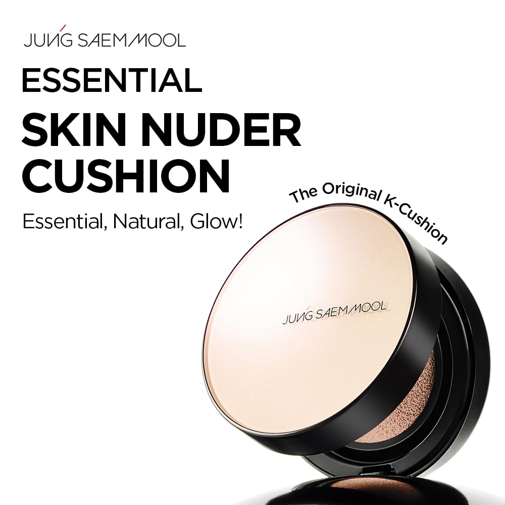JUNG SAEM MOOL refill open inside compact demonstrating easy replacement benefit