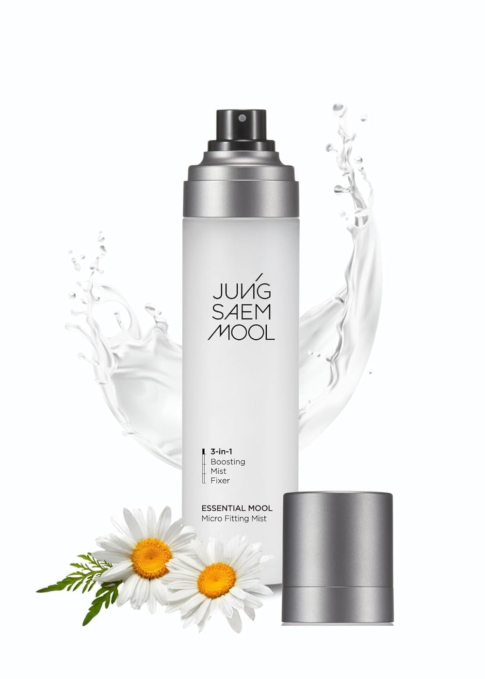 JUNG SAEM MOOL front packaging showing sleek bottle and product name, professional polish