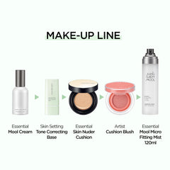 JUNG SAEM MOOL primer in hand showing 1.35 fl oz scale and portability