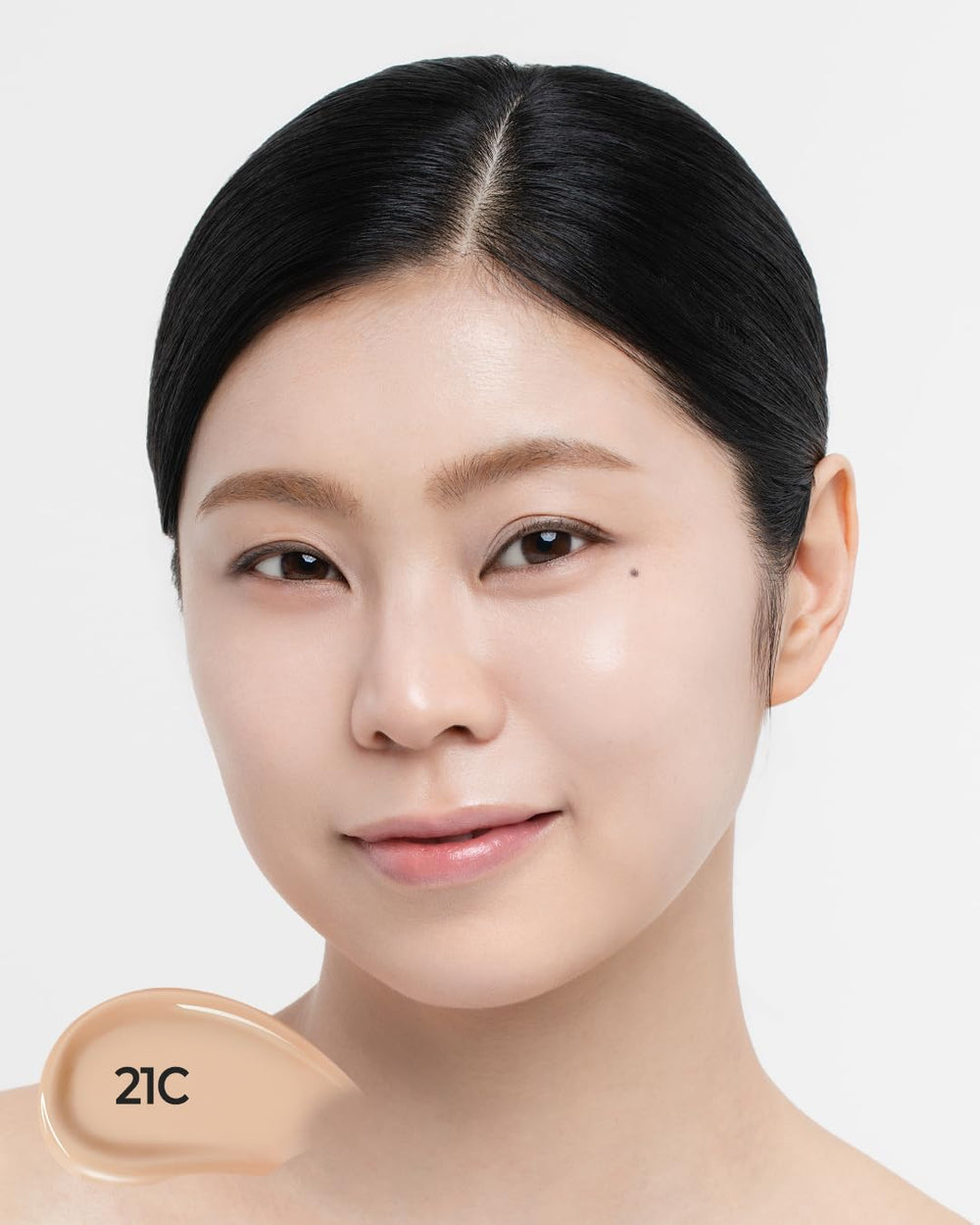 JUNG SAEM MOOL 40ml bottle beside common objects showing compact size benefit