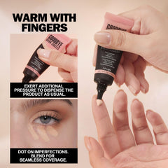 Junhe concealer on vanity with mirror, styled for everyday routine inspiration