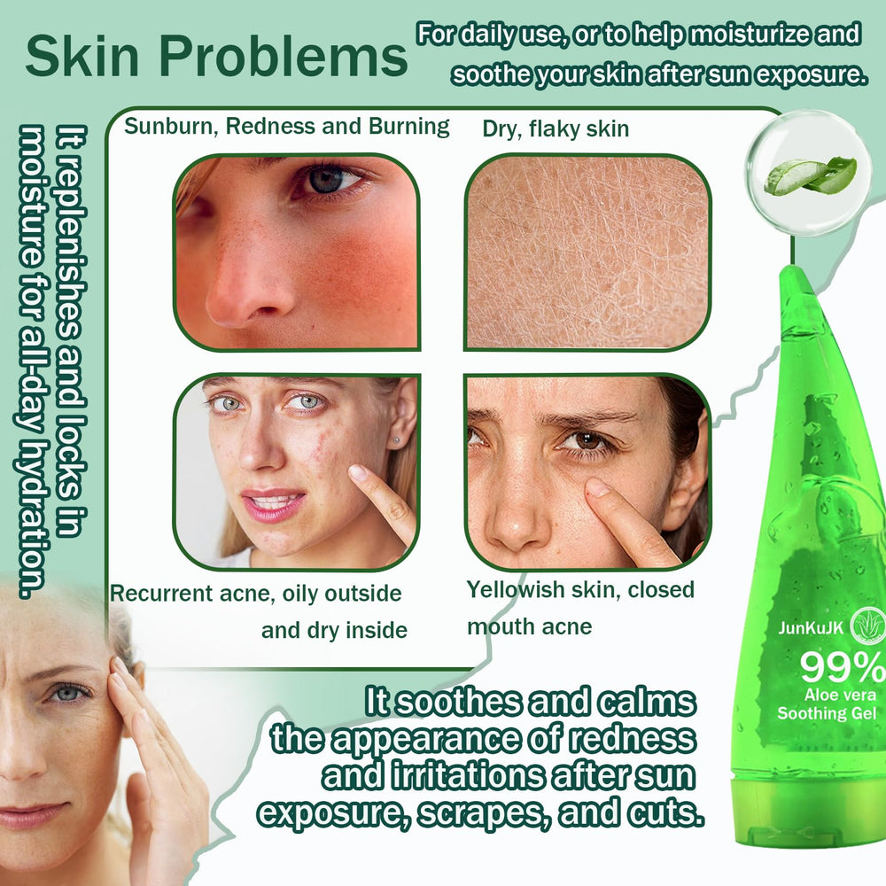 JunKuJK gel dispensed on hand demonstrating fast absorption and non-greasy feel