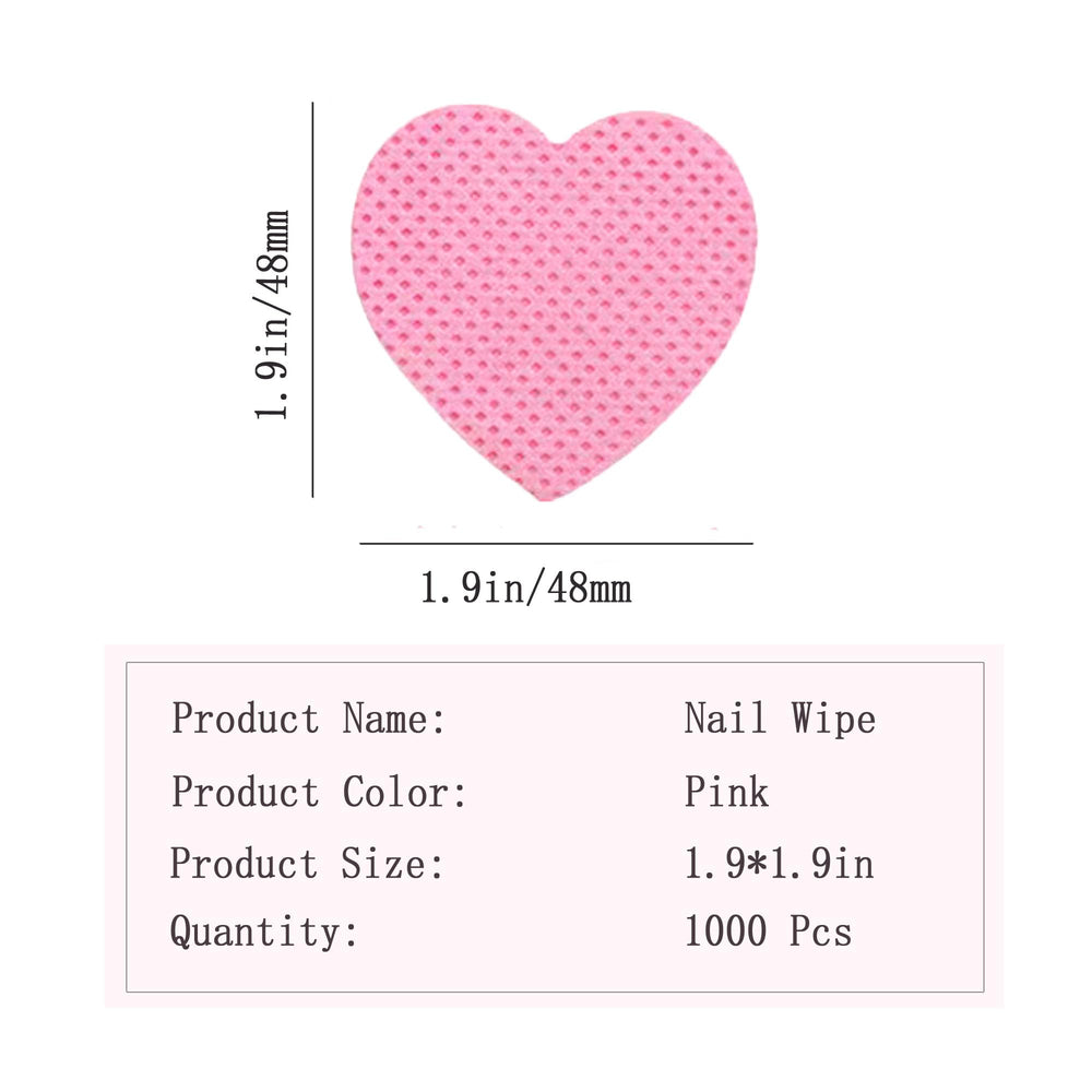 Jusbuya close-up of heart pad texture highlighting lint-free surface benefit