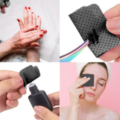 Jusbuya wipe next to ruler showing compact 1.97 inch size for controlled use