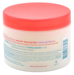 Just For Me silky balm texture close-up showing smooth spreadability benefit