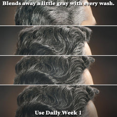Just for Men rich lather texture demonstrating cleansing and conditioning benefit