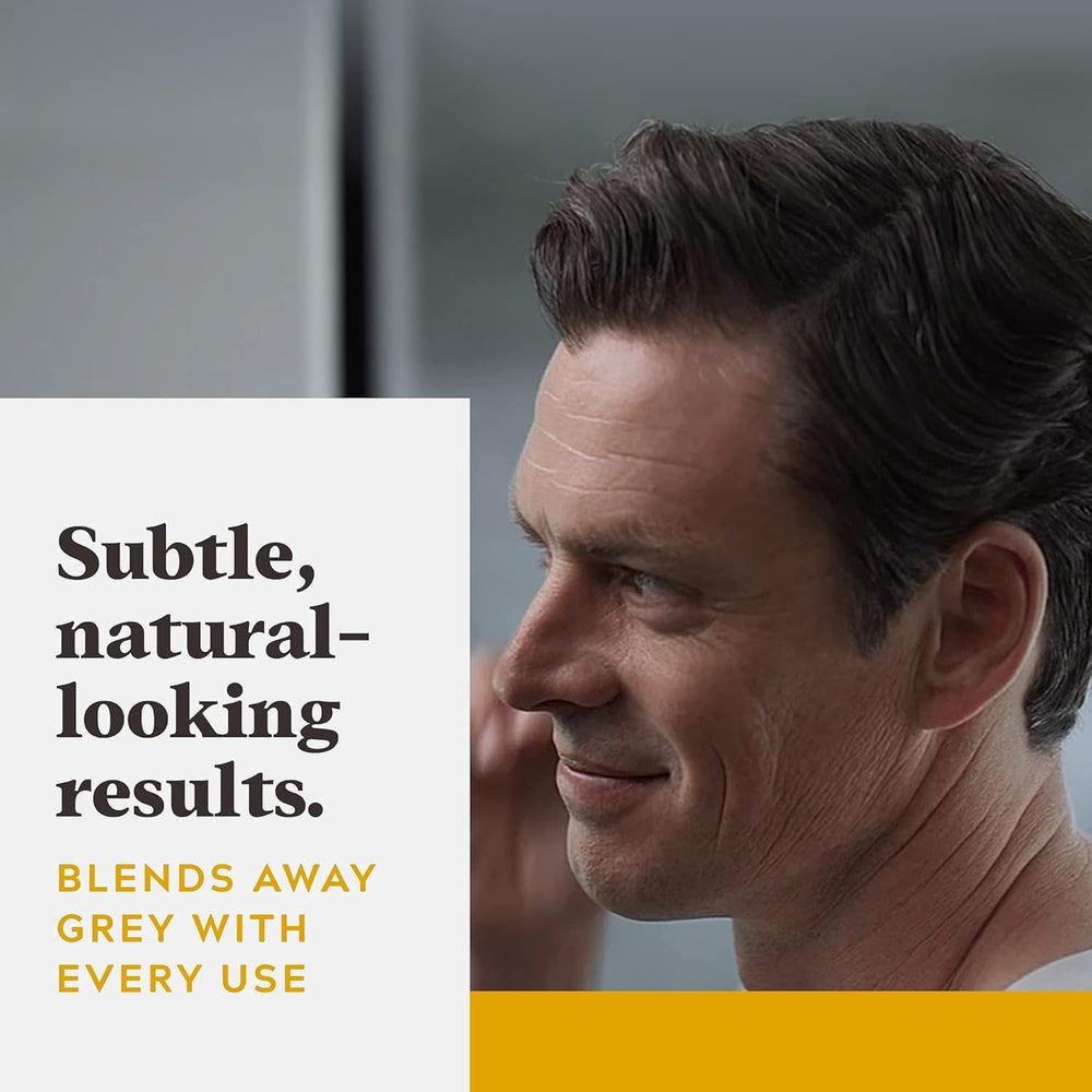 Just for Men in-shower lifestyle scene showing simple daily use and natural results
