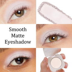 Jutqut Moonlight swatch on skin demonstrating true off-white shade for natural brightening benefit
