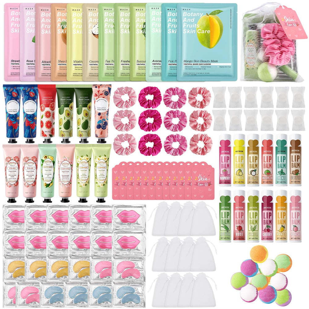 Jutqut complete spa set neatly arranged showing variety and easy sharing