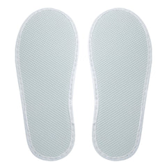 Juvale slippers packed in suitcase for travel convenience